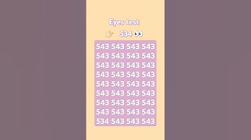 check your eyes and find the number 534 #geniusmindset #puzzle #maths #puzzlefeed #logicpuzzle