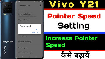 Vivo Y21 Pointer Speed Setting ll Pointer Speed Kaise Badhaye Vivo Y21