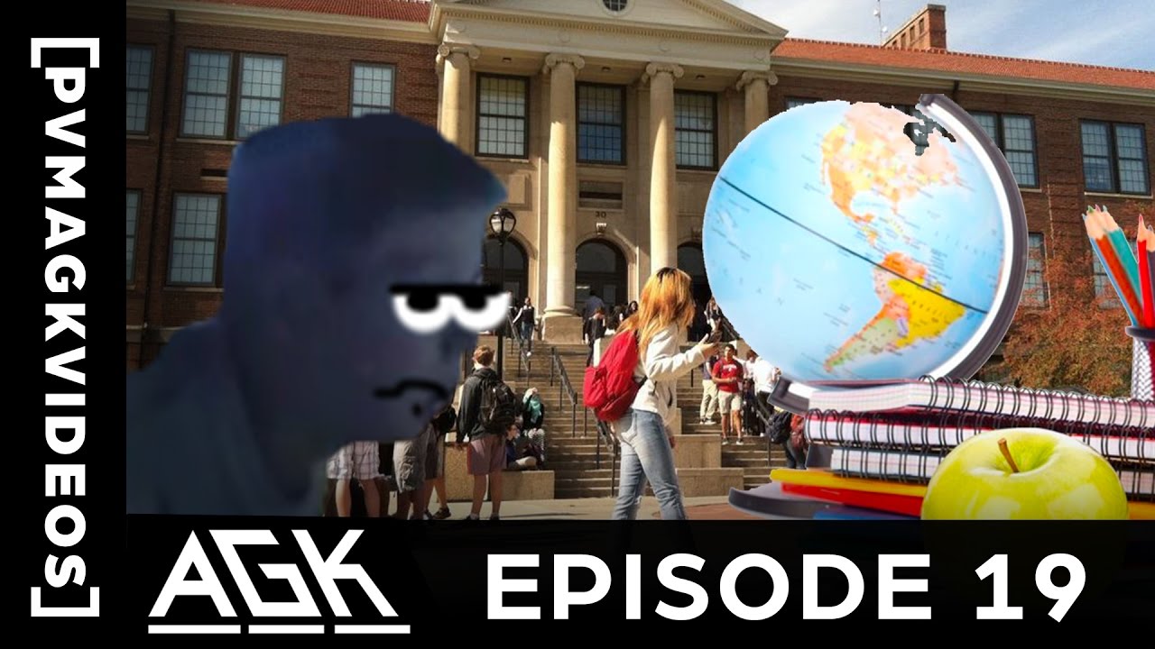 ⌨ANGRY GERMAN KID VOL2 E19: AGK GOES TO SCHOOL