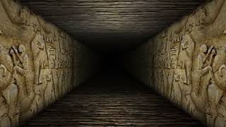 antique age egypt walls corridor loop