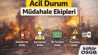 Acil Durum Müdahale Ekipleri Eğitimi İş Sağlığı Ve Güvenliği Eğitimi