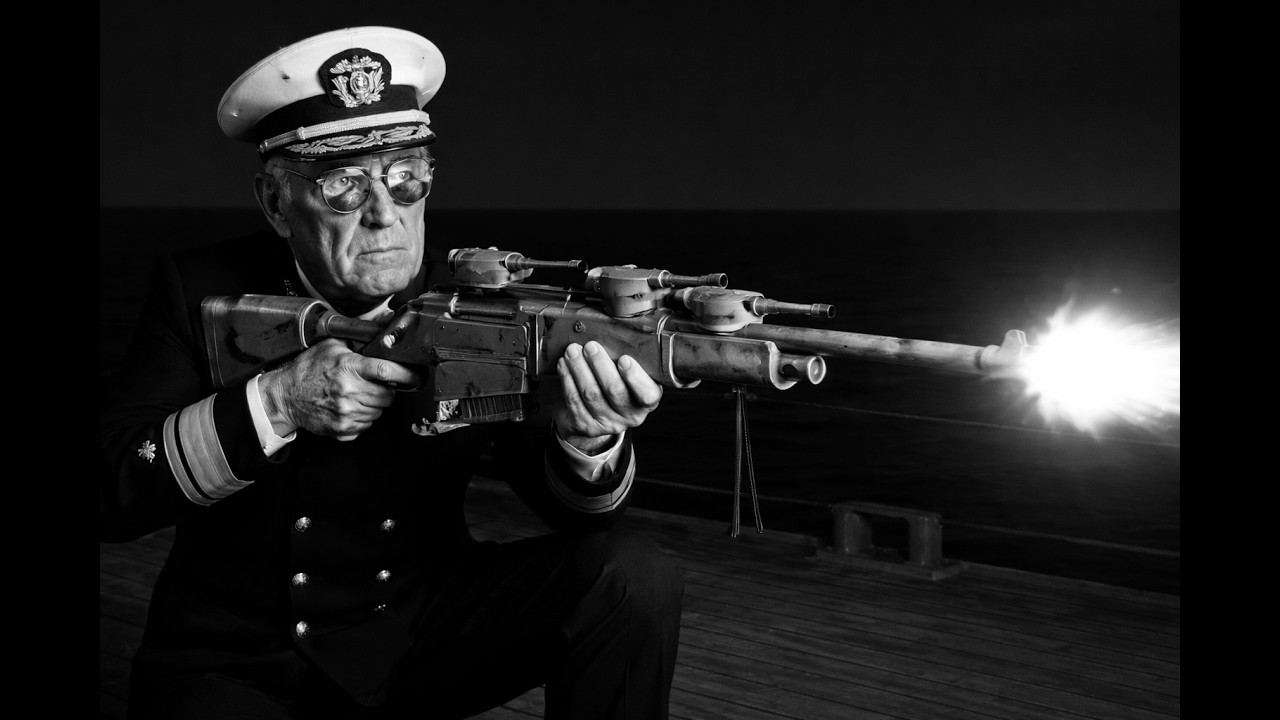He Used the 406mm Naval Gun Like a 