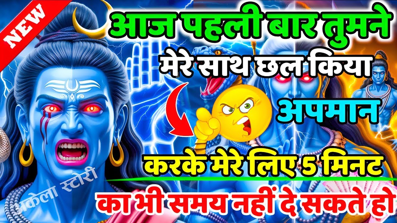 888🕉️ आज अंतिम मौका है अपने गलत सुधारने का जल्दी देखो 💯😭Mahadev Ji Ka Sandesh🔱 #shivshakti #mahadev🚩