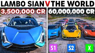 Forza Horizon 5 | Lamborghini Sián VS The World | Is it The Craziest Lamborghini Ever?