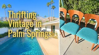 Thrifting for a Bedroom Makeover in Palm Springs! 🌴 The Search for Something Special
