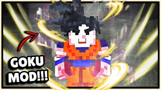 Fisk’s Superheroes Mod Added Goku!?!? (Minecraft Mods) 