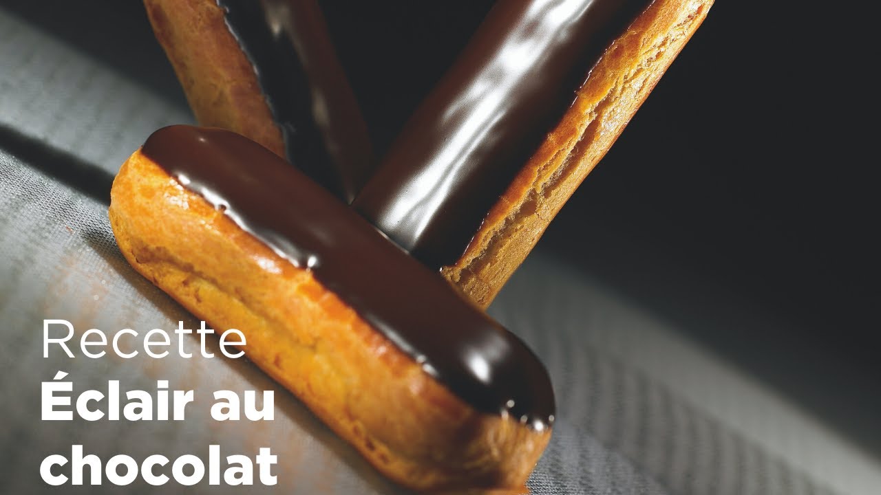 Valrhona - Recette éclair au chocolat