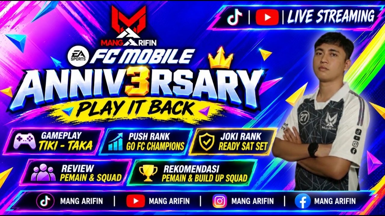 PUSH RANK - JOKI RANK - GAMEPLAY - REVIEW - BUILD UP SQUAD - REKOMENDASI PEMAIN #fcmobile