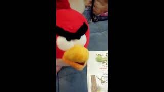 Angry Birds и стих  С Михалкова УПРЯМЫЙ ЛЯГУШОНОК