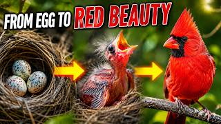 The Complete Life Cycle Of A Northern Cardinal 🐦