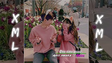 ONE TIME PEACE ✌️🕊️ 🗣️ALIGHT MOTION KAU BRU SONG 🎶 🎵 💞|| FM BRÛ SINGER 💞XML ⬇️ FILE ALIGHT MOTION 🖤💓