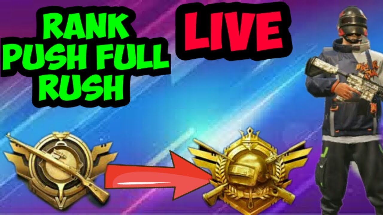 Rank push full rush gameplay and hotdrop | pubg mobile live stream ...