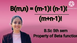 Properties of beta functions II Lec 3 II