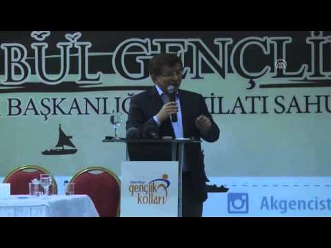 Ahmet Davutoğlu'nun Efsane Konuşması.