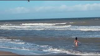 Playa Villa Gesell 11 de Diciembre 23 kitesurf