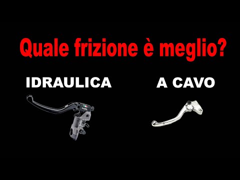 Video: Come funziona una frizione idraulica su una moto?