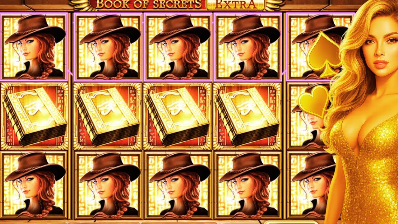 BIG WIN Slot Book of Secrets Extra | Synot Free Spins & Mega Bonus Feature!