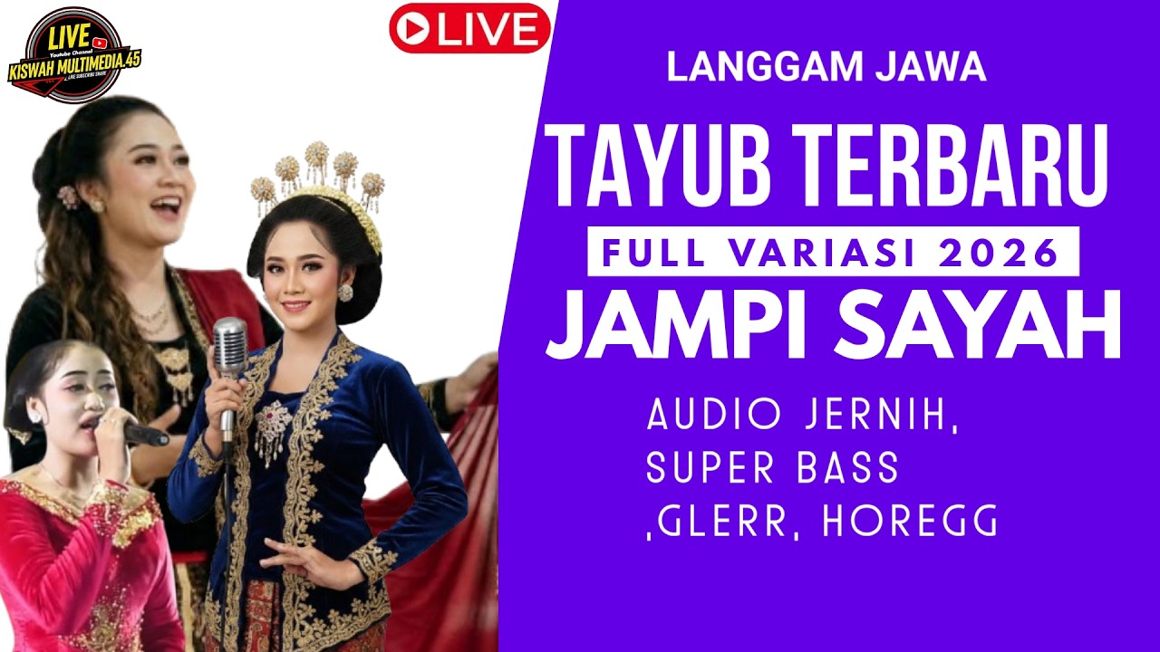 🔴LIVE GENDING JAWA TAYUB TEROP TERBARU 2026, FULL VARIASI TERBARU, MINGGU 1 MARET 2026, AUDIO JERNIH