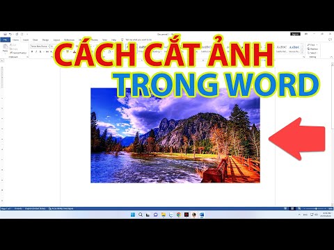 Cách Cắt Ảnh Trong Word | Cắt Hình Ảnh Trong Word