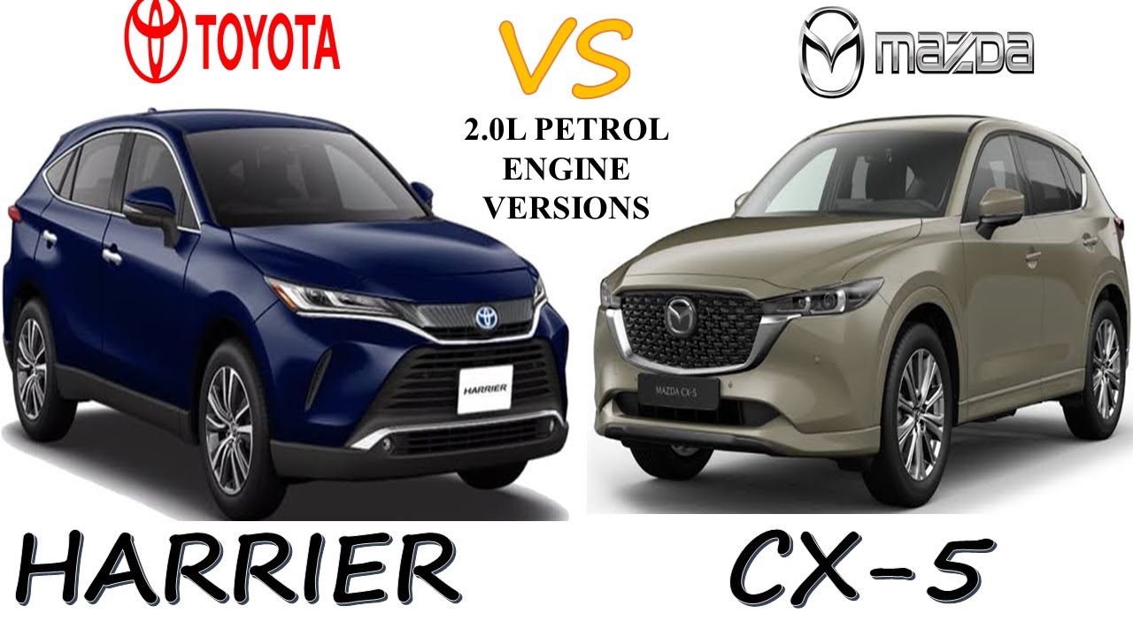 Toyota HARRIER Vs MAZDA CX-5 | Which one is better? - YouTube