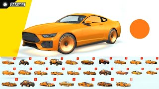 Making All Cars Orange - Extreme Car Driving Simulator 2023 - New Update v6.74.9