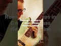 ii v i lines in C minor💥 -#jazz #improv #bass #basslessons