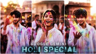 Holi Special AI Photo Editing 🔥 | Ai Photo Making Tutorial | Happy holi  screenshot 5