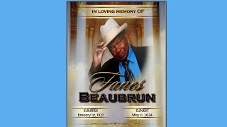 Celebration of Life for Fanes Beaubrun - May 18, 2024