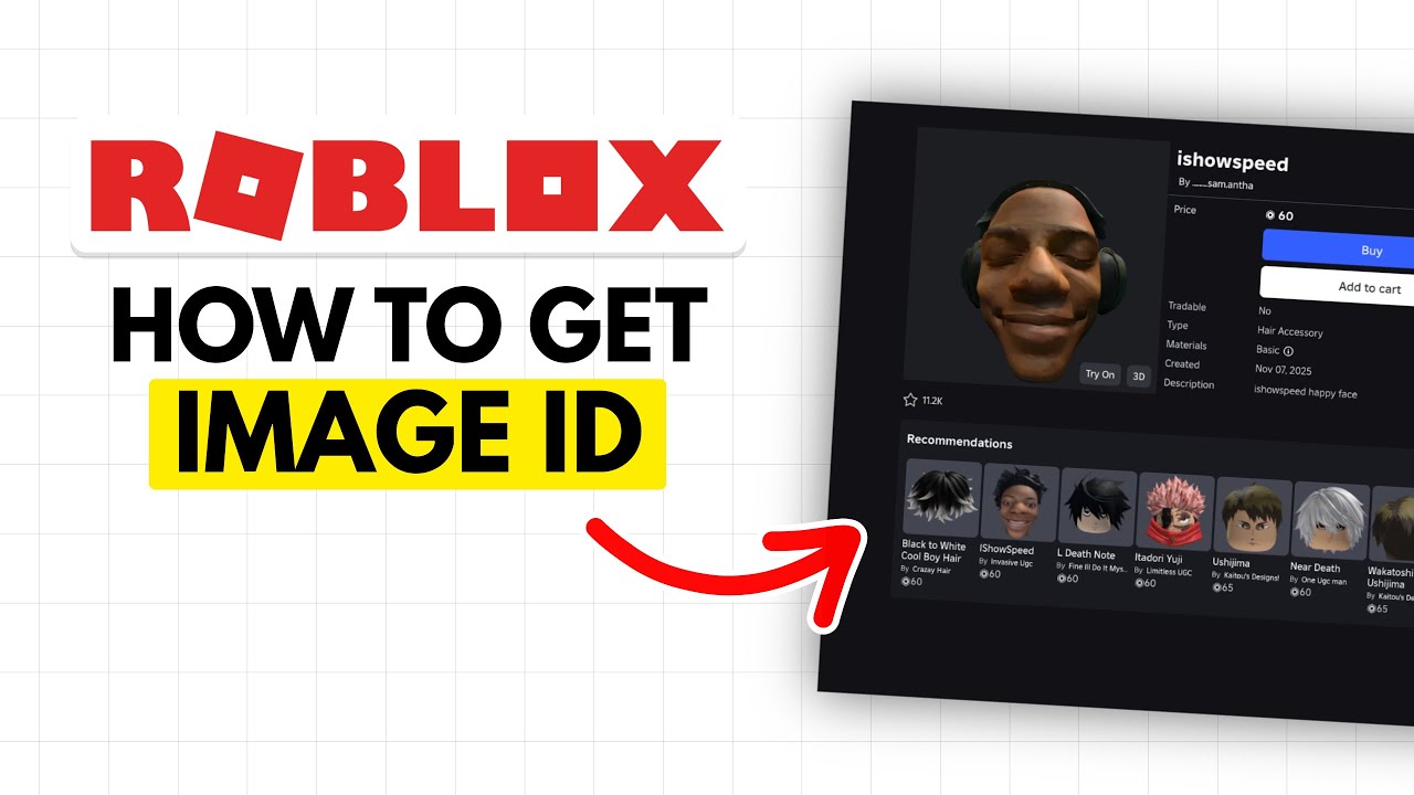 How To Get Image ID In Roblox 2026 YouTube 