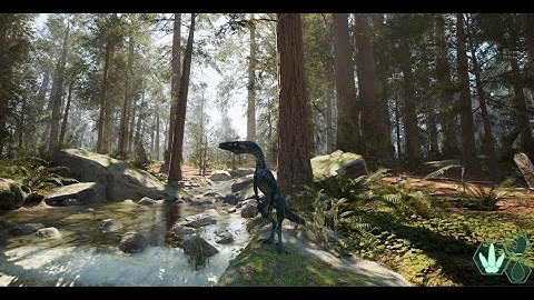 The Isle Troodon in the Redwoods UE5 Concept