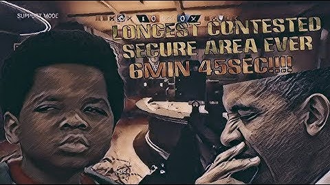 LONGEST CONTESTED SECURE AREA..... EVER!!