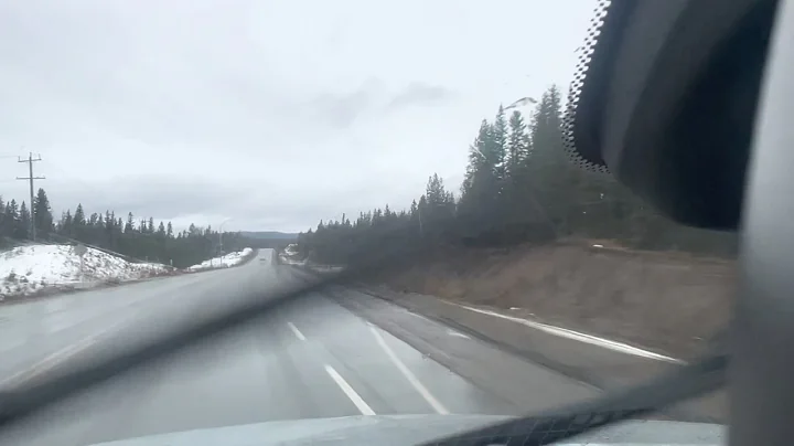 Prince George to Vanderhoof (real time)