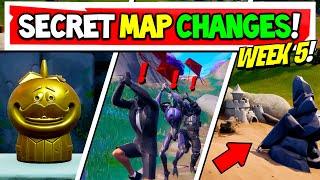 Fortnite v21.20 SECRET MAP CHANGES &quot;Week 5!&quot; Indiana Jones Update!