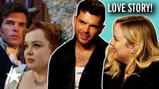 'Bridgerton' Cast Reacts To Penelope & Colin's Love Story