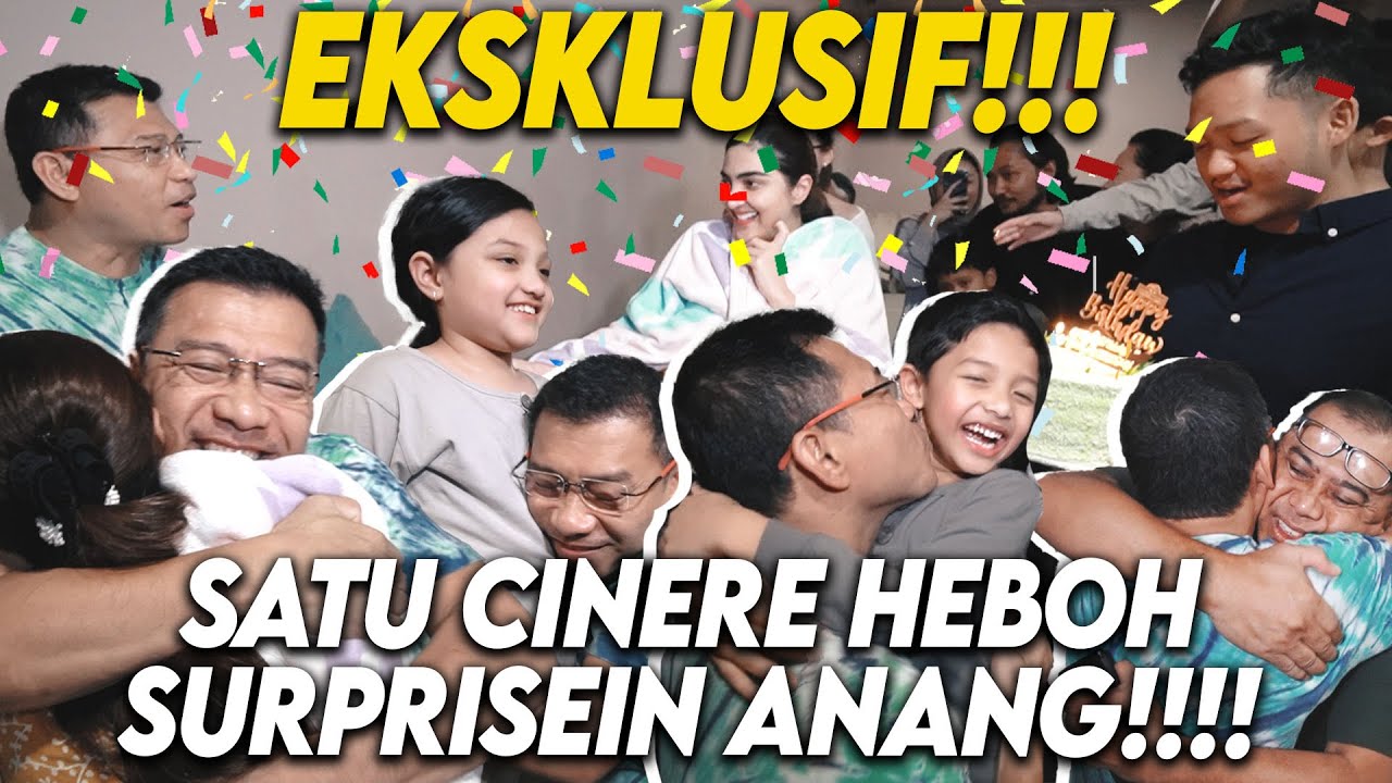 SPECIAL DI HARI ULANGTAHUN MAS ANANG SEMUA ORANG BERIKAN DOA TERBAIK!!! AMEENA IKUT MENDOAKAN!!!
