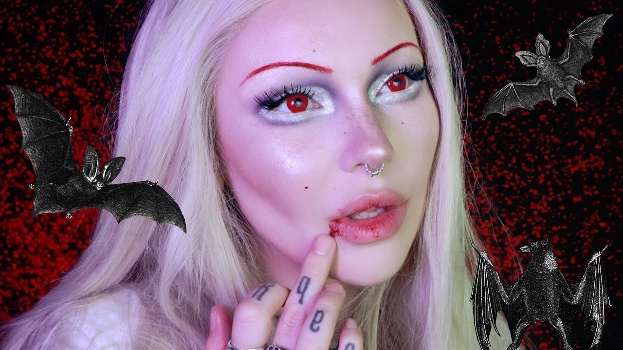 Reply to @crystalunni ♥️ #tutorial #halloween #vampiro #makeup #spook