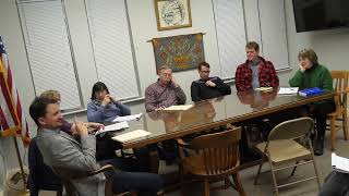 Durst Town Board Workshop 2-18-20