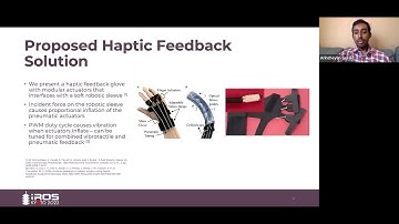 IROS 2022 Presentation Video | A Soft Robotic Haptic Feedback Glove for Colonoscopy Procedures