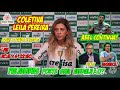 PEGA A VISÃO NOTÍCIAS DO VERDÃO: COLETIVA LEILA PEREIRA | SEM MEDALHÃO? | ABEL CONTINUA | MÍDIA SUJA