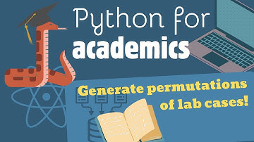 🐍→🎓 Python for Academics: Creating permutations text with list comprehensions
