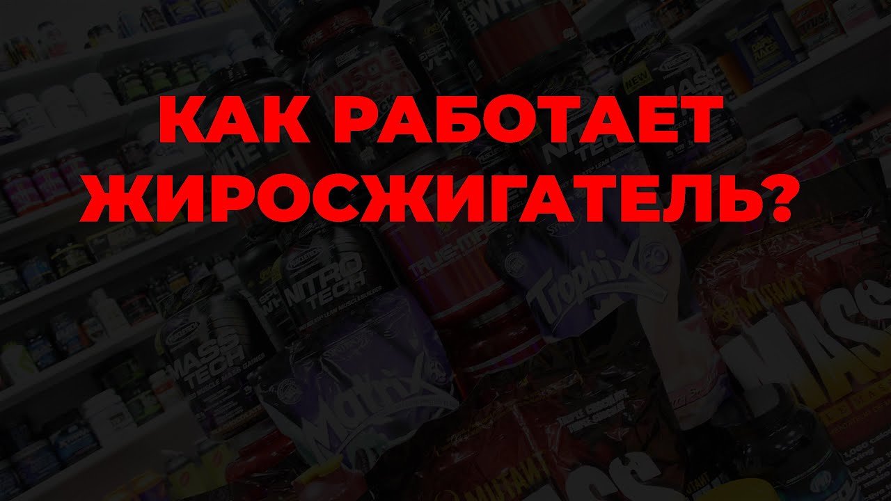 Как работает жиросжигатель? - YouTube