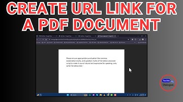 Een URL-link voor een PDF-document maken