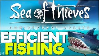 How to Efficiently Catch Fish for GOLD and Hunter's Call REPUTATION! - Sea of Thieves Tips