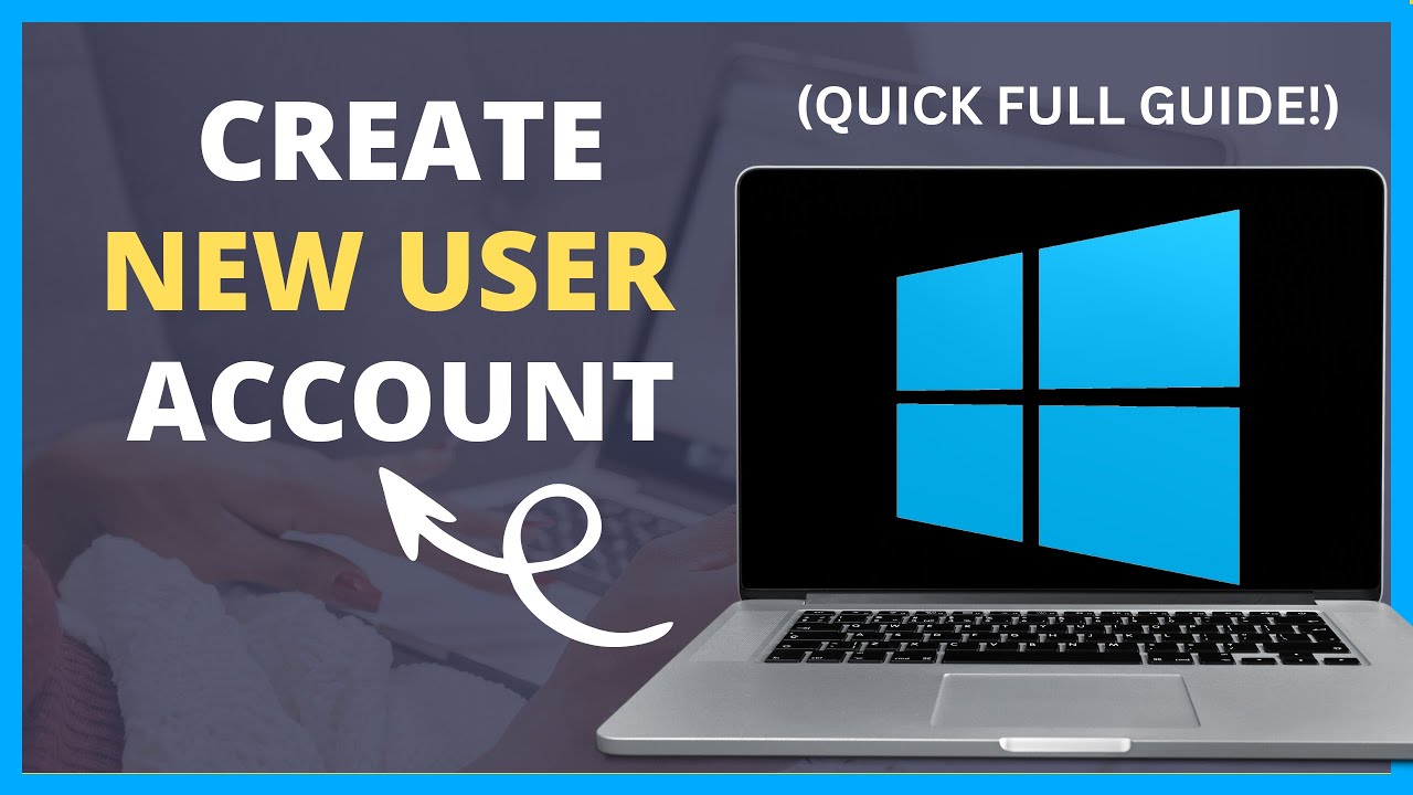 How to Create a New User in Windows 10 (QUICK FULL GUIDE!) | Add New ...