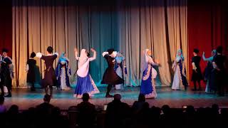 Ансамбль Алан. Чеченский молодёжный танец. город Алагир. 2023г.