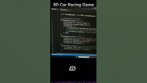 AI Built This 3D Car Game in Minutes! 😱🚗 | HTML CSS JS + ChatGPT #shorts #3dcargame