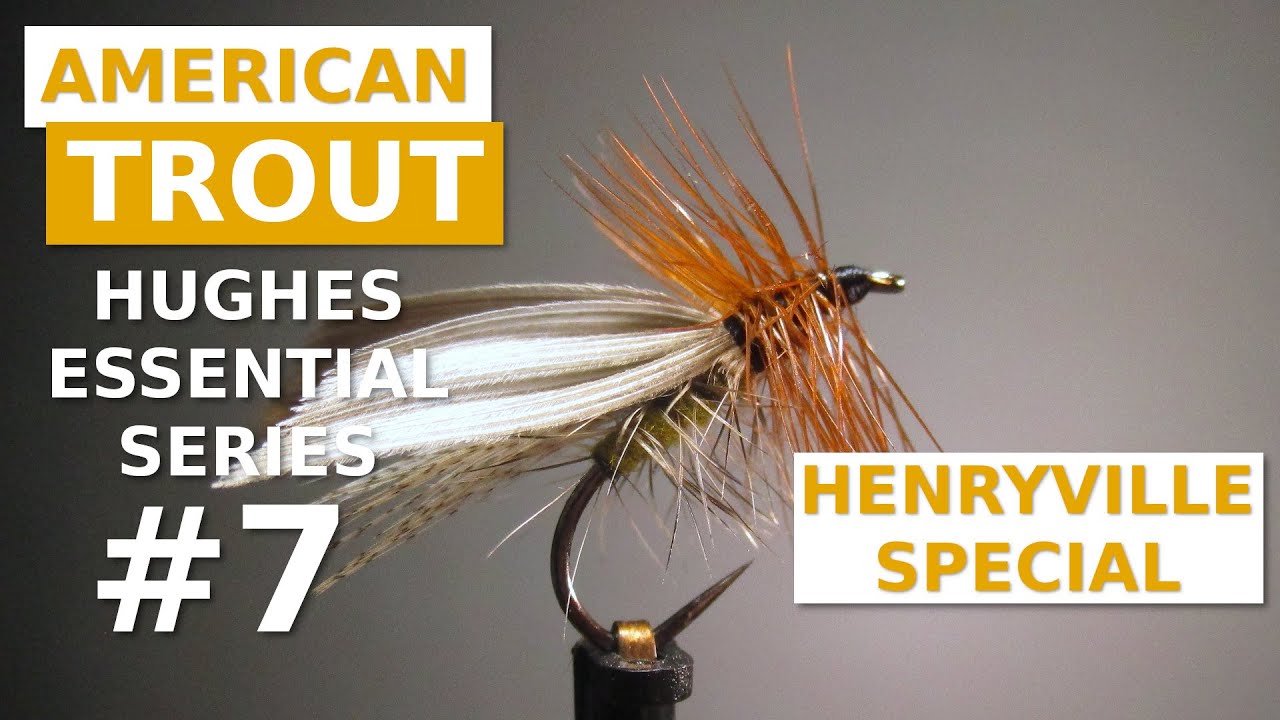 Fly Tying a Henryville Special - Classic American Dry Fly Pattern