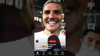 Icardi Taraftarına Teşekkür Ediyor
