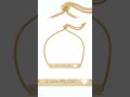 I Love My Cat adjustable engraved bracelet | Heart Cutout Bar Bracelet