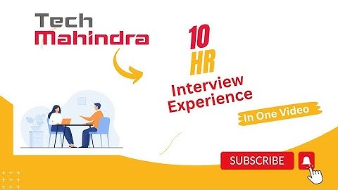 Tech Mahindra HR Interview || Tech Mahindra HR Interview For Freshers || Interview Experience